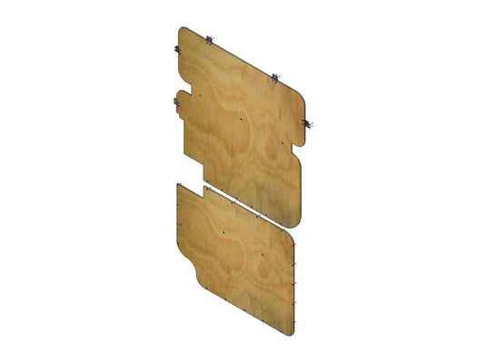 Plywood Passenger Side Sliding Door Liner Kit for 2012-2021 Nissan NV2500/3500 High Roof