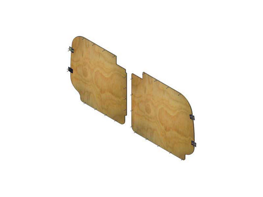 Plywood Rear Swing Door Liner Kit for 2012-2021 Nissan NV Standard Roof