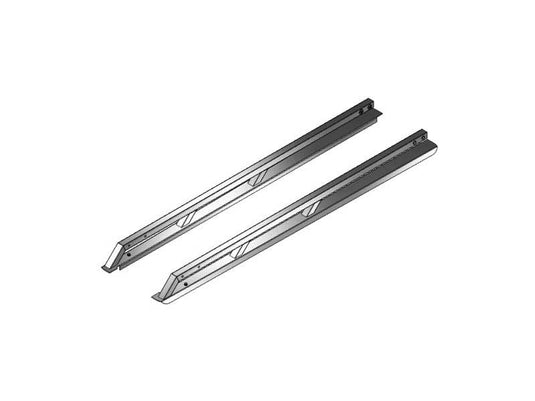 Smooth Rail Caps for 2004-2012 Chevrolet Colorado / GMC Canyon Short Box