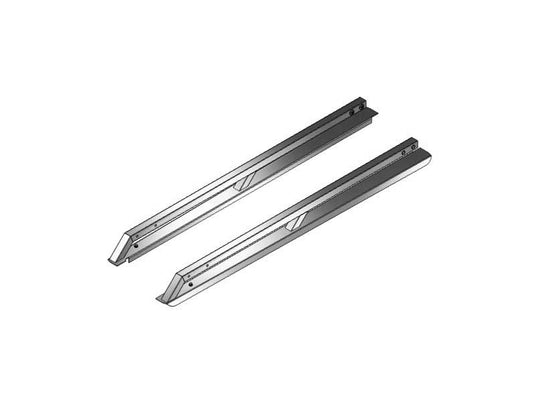Smooth Rail Caps for 2004-2012 Chevrolet Colorado / GMC Canyon Extra Short Box