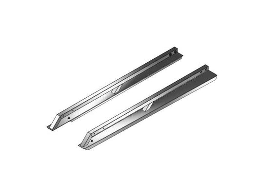 Smooth Rail Caps for 2005-2015 Toyota Tacoma Extra Short Box