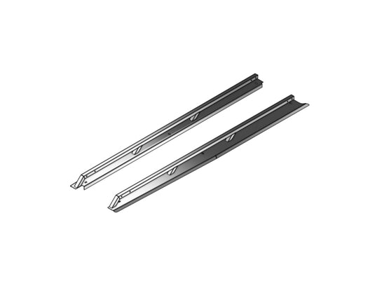 Smooth Rail Caps for 2009-2014 Ford F-150 Long Box