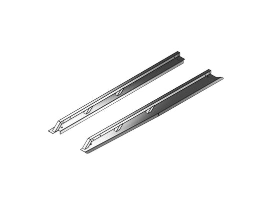 Smooth Rail Caps for 2009-2014 Ford F-150 Short Box