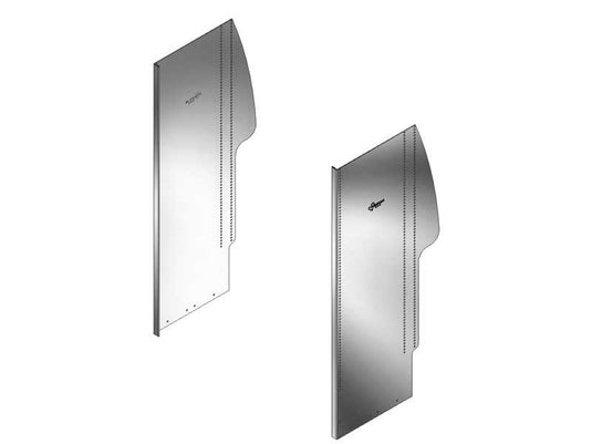Shelving End Panel Kit for 2010-2013 Ford Transit Connect, 20"D x 46"H, Bulk Buy
