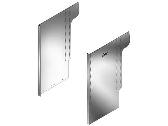 Shelving End Panel Kit for 2010-2013 Ford Transit Connect, 20"D x 30"H