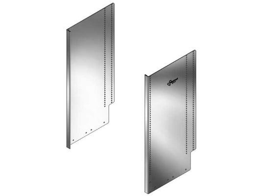 Shelving End Panel Kit for 2014+ Ford Transit Connect, 14"D x 30"H