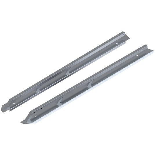 Smooth Rail Caps for 2014-2019 Chevrolet Silverado / GMC Sierra Short Box
