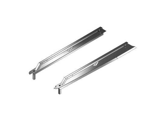 Smooth Rail Caps for 2015-2020 Ford F-150 Extra Short Box