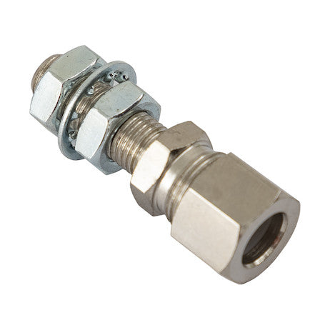 Load image into Gallery viewer, 3/8 Inch-24 Thread Bulkhead Fitting
