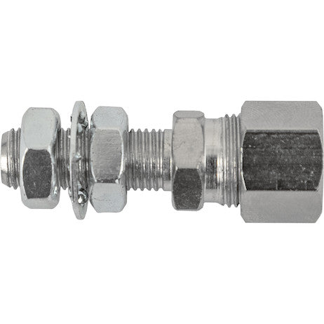 3/8 Inch-24 Thread Bulkhead Fitting