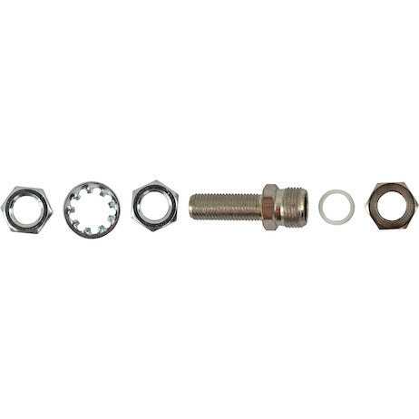 Load image into Gallery viewer, 3/8 Inch-24 Thread Bulkhead Fitting
