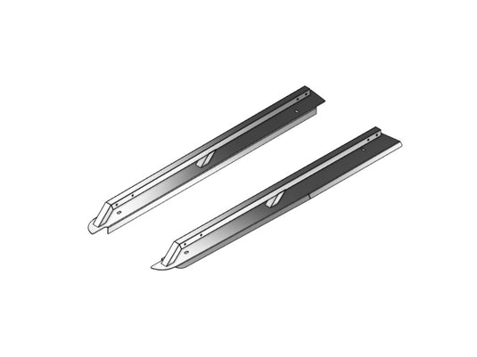 Smooth Rail Caps for 2015-2022 Chevrolet Colorado / GMC Canyon Extra Short Box