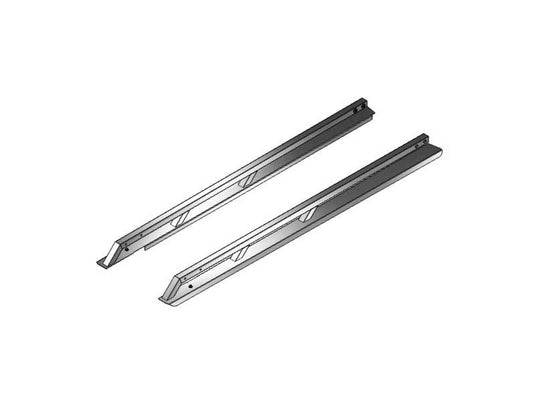 Smooth Rail Caps for 2016-2023 Toyota Tacoma Short Box