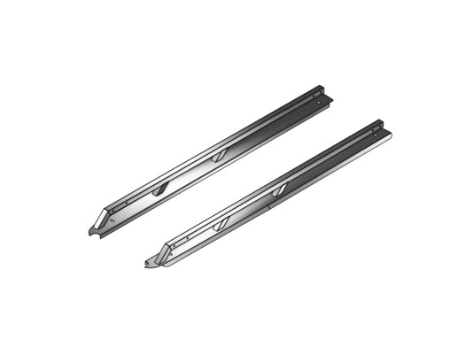 Smooth Rail Caps for 2016-2022 Nissan Titan Short Box
