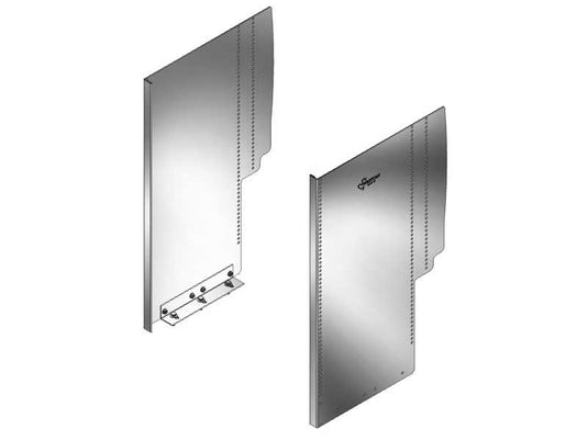 Shelving End Panel Kit for 2013+ Nissan NV200, 20"D x 30"H, Bulk Buy