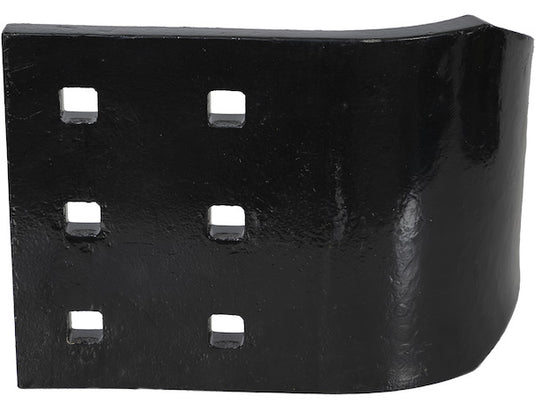 SAM Curb Guard for Municipal Snow Plows - 3/4" x 8" x 10"