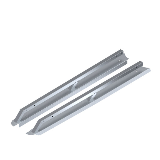 Smooth Rail Caps for 2019-2023 Ford Ranger SuperCrew Extra Short Box