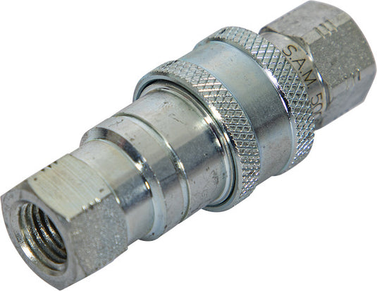 SAM 1/4 Inch Quick Coupler (Bulk, 100 Per Box)
