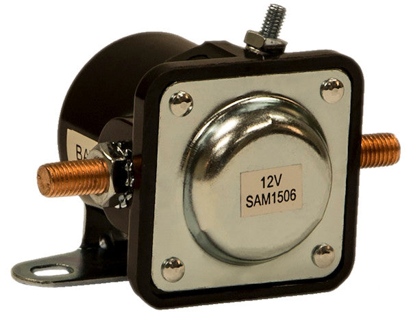 Load image into Gallery viewer, 12 Volt Plastic Case Insulated Solenoid Intermittent Duty GND To Activate
