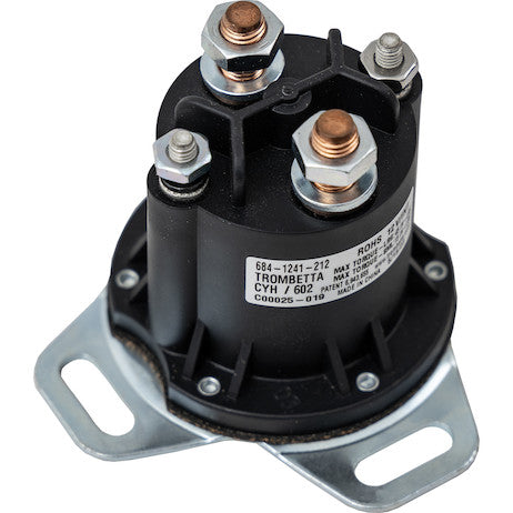 Load image into Gallery viewer, Snow Plow Motor Relay Solenoid, 12V, 90° Flat Bracket - Fits Western®/Fisher®/SnowEx® 52290
