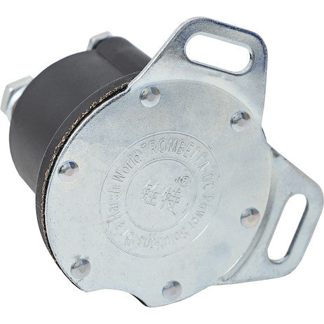 Snow Plow Motor Relay Solenoid, 12V, 90° Flat Bracket - Fits Western®/Fisher®/SnowEx® 52290