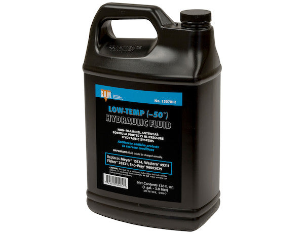 Load image into Gallery viewer, SAM Low-Temperature Blue Hydraulic Fluid (Full Case, Four 1 Gallon Bottles)
