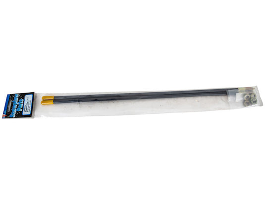 SAM 22 Inch Black Flexible Blade Guides With Hardware