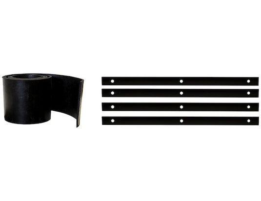 SAM Rubber Snow Deflector C-8.5/M-9/M-10 With Mounting Kit-Replaces Meyer