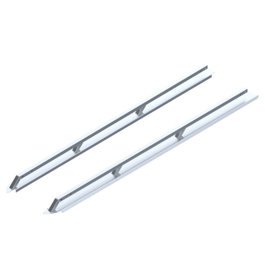 Smooth Rail Caps for 2020-2025 Chevrolet Silverado 3500 / GMC Sierra 3500 Long Box Dually