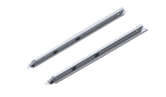 Smooth Rail Caps for 2020-2026 GMC Sierra 2500/3500 Short Box