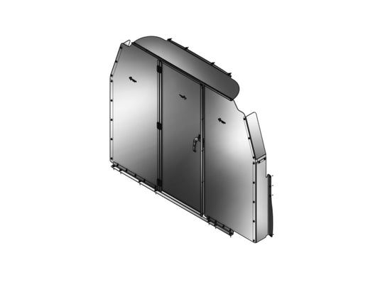Solid Safety Partition for 2003+ Chevrolet Express 1500 Standard Roof