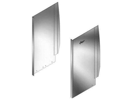 Shelving End Panel Kit for 2003+ Chevrolet Express / GMC Savana & 1992-2014 Ford E-Series, 16"D x 30"H
