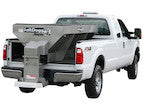 SALTDOGG¬Æ ELECTRIC STAINLESS HOPPER SPREADER WITH PINTLE CHAIN CONVEYOR