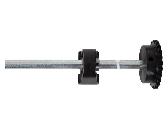 Replacement 35 Inch Extended Chute Spinner Shaft Kit for SaltDogg Spreader 1400 Series
