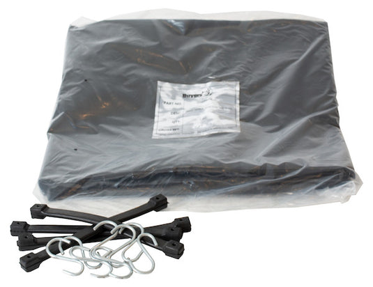 Replacement 8 Foot Tarp Kit for 96 x 47 Inch SCH Hopper for SaltDogg® 1400 Series Spreaders