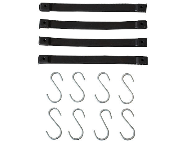 Load image into Gallery viewer, Replacement 8 Foot Tarp Kit for 96 x 47 Inch SCH Hopper for SaltDogg® 1400 Series Spreaders
