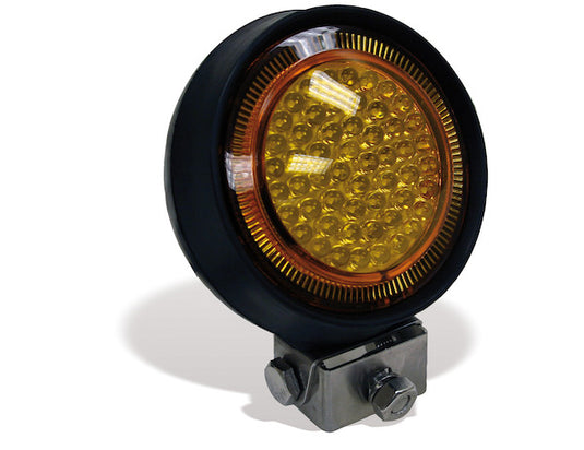 5 Inch Amber LED Sealed Rubber Flood Light