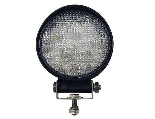 4.5 Inch Clear LED Flood Light with Black Housing