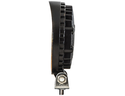 4.5 Inch Amber LED Flood Light with Black Housing