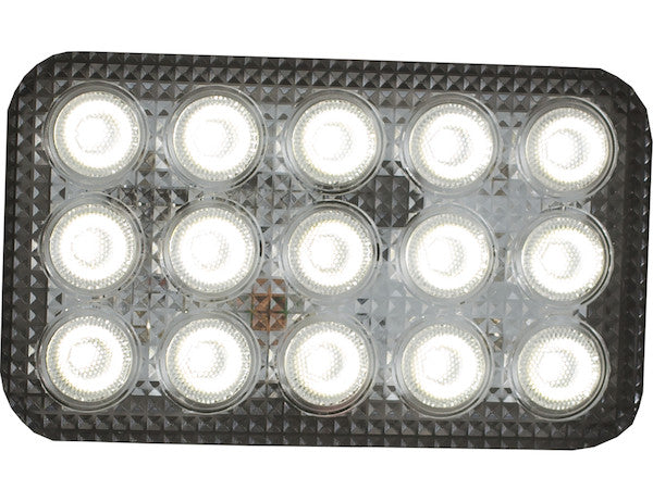 Load image into Gallery viewer, Ultra Bright 6 Inch Wide Rectangular Clear LED Spot Light
