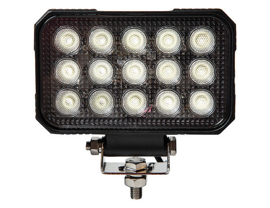 6 Inch Ultra Bright Rectangular LED Clear Flood Light