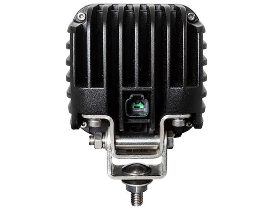 Heated 4 Inch Square LED Flood Light - Clear