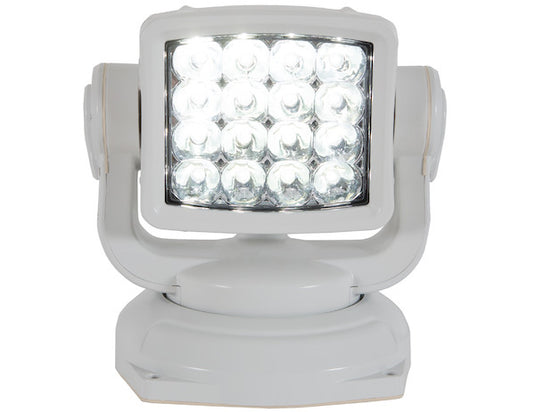 Ultra Bright Remote Control Spot Light, Permanent Mount - White
