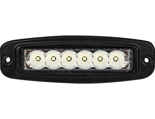 Ultra Bright 7.5 Inch LED Flood Light with Angled Mounting Bracket