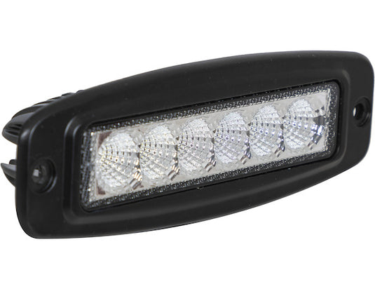 Ultra Bright 7.5 Inch LED Flood Light with Angled Mounting Bracket