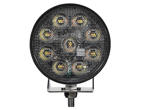 Load image into Gallery viewer, Ultra Bright 4.5 Inch Wide LED Flood Light with Strobe - Round Lens
