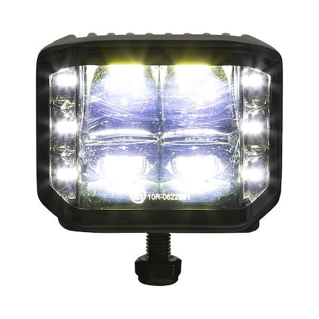 Load image into Gallery viewer, Ultra Bright Wide Angle 4 Inch by 3 Inch Rectangular LED Clear Spot-Flood Combination Light
