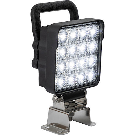 Load image into Gallery viewer, 4.25 Inch Square LED Flood Light with Handle and Switch
