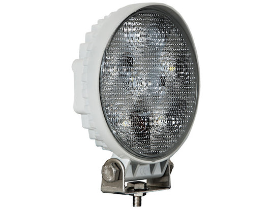 4.5 Inch Clear LED Flood Light with White Housing