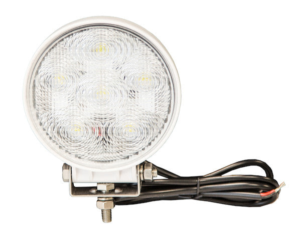 Load image into Gallery viewer, 4.5 Inch Clear LED Flood Light with White Housing
